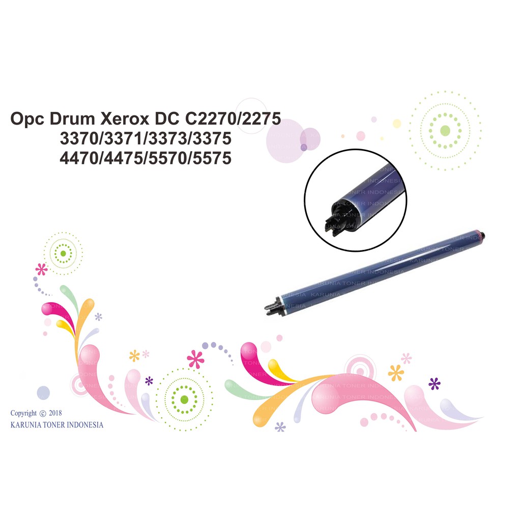 Opc Drum Xerox DC C2270/2275/3370/3371/3373/3375/4470/4475/5570/5575