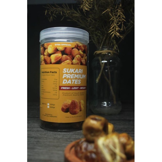 

Kurma Sukari Amira Premium 500 gr