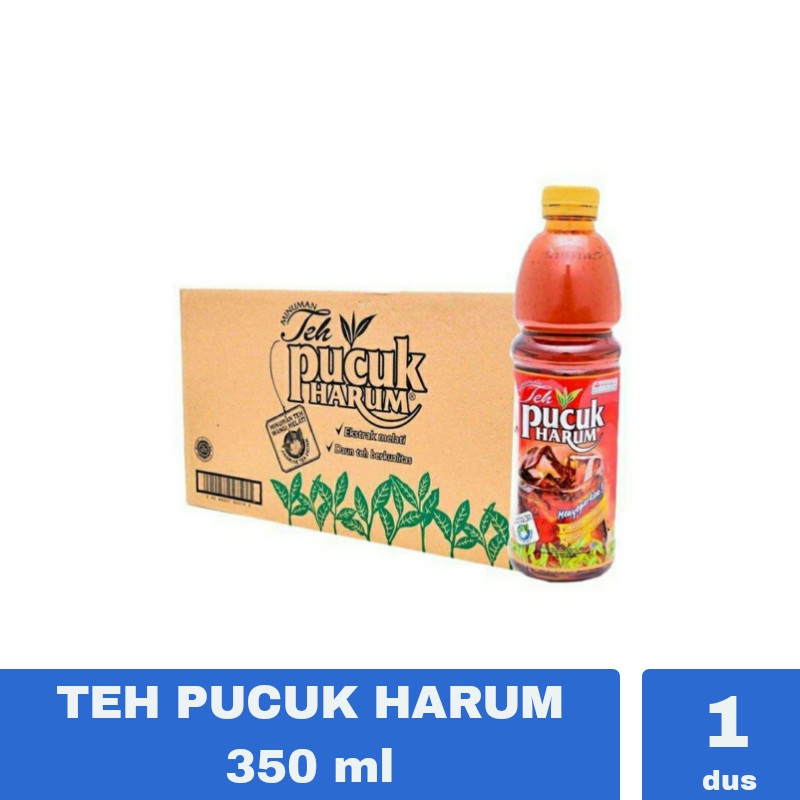 

Teh Pucuk Harum 350 ml 1 Dus Isi 24 Pcs