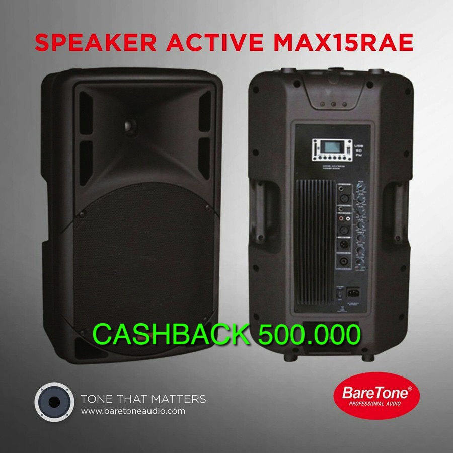 Speaker Portable Aktif Baretone MAX 15 RAE