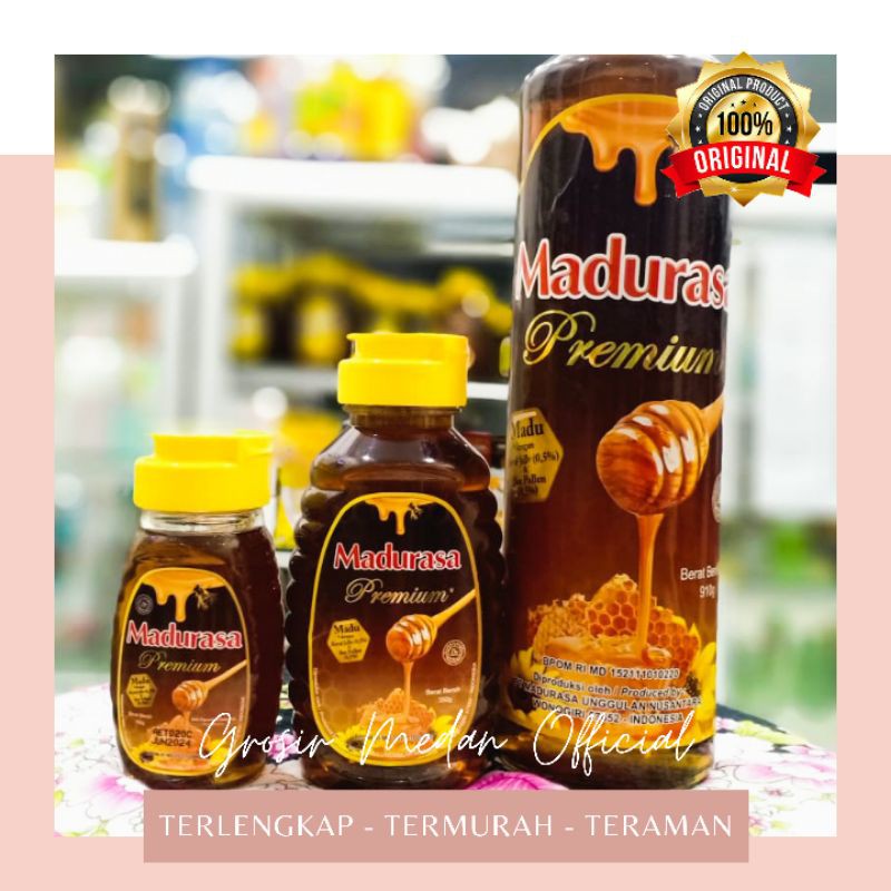 MADURASA PREMIUM 910 GR MADURASA MURNI 910 GR ORIGINAL MADU SEHAT ANTI VIRUS ANTI PENYAKIT