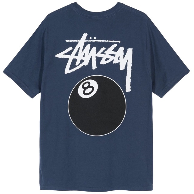 Stussy 8 Ball T-Shirt in Navy Original