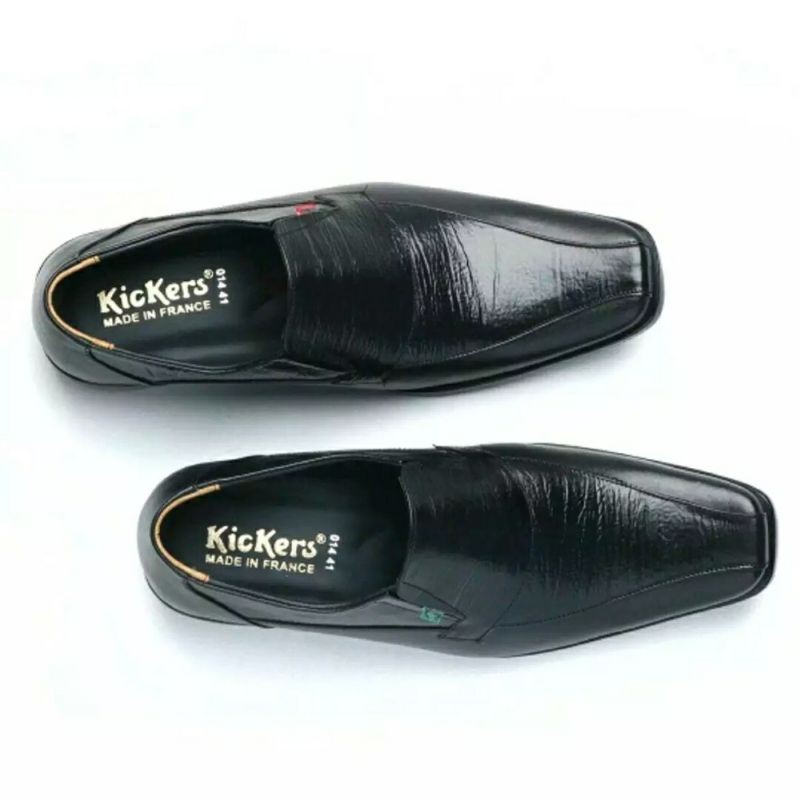 Kickers-sepatu pantofel-formal-kerja-kantor-hotel-guru-wisuda-nikah-pria kickers kulit asli