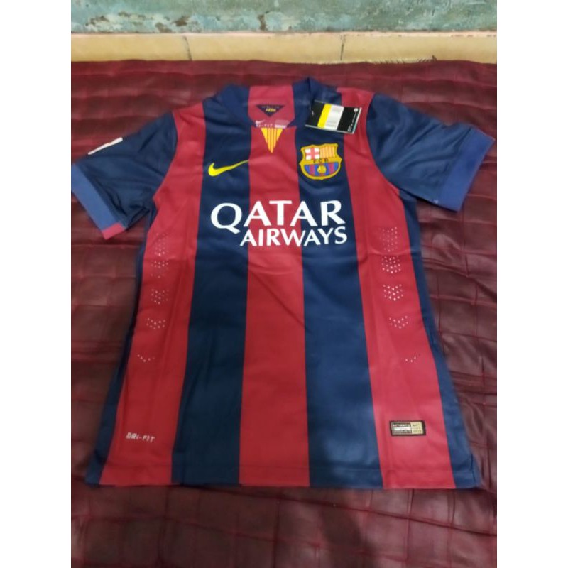 Jersey Barcelona Home Player Issue 2014-2015
