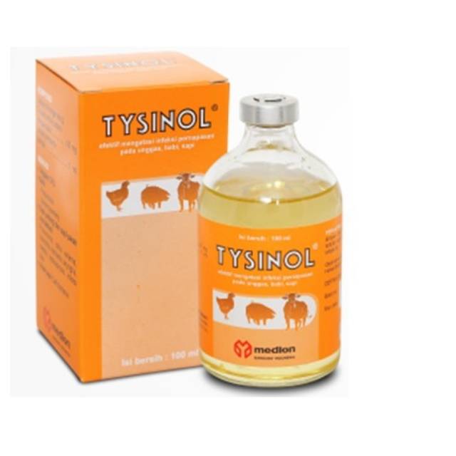 tysinol injeksi 100 ml obat untuk hewan