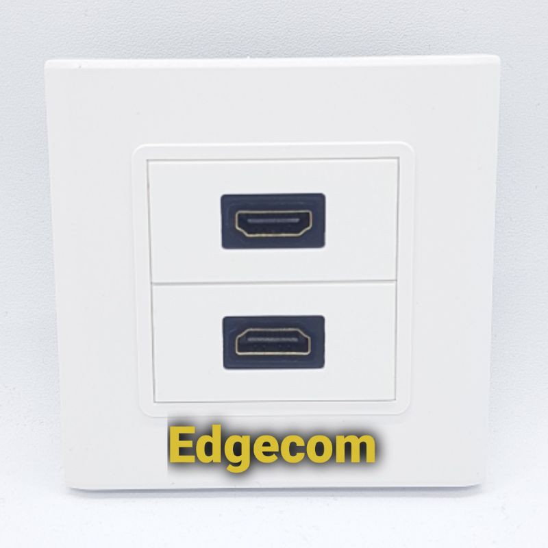 Faceplate HDMI Double Port