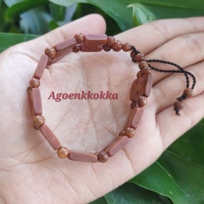 Gelang Plat M coklat kokka kaukah