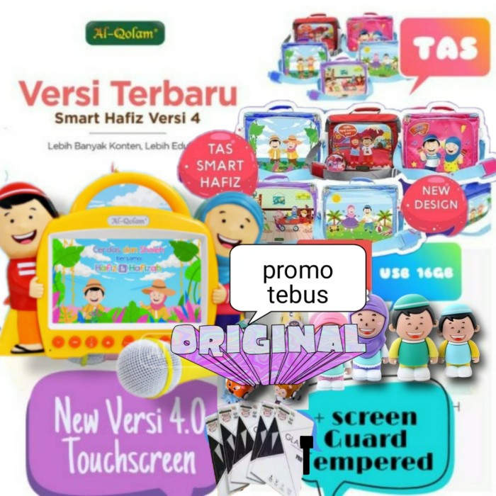 spesial Smart Hafiz, USB 16 GB,Tas dan Screen Guard New Versi 4 - SH dan USB Diskon