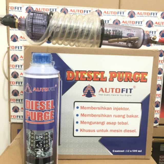 PURGING DIESEL Diesel Purge Autofit 500ml Cairan Pembersih Boostpump dan Injektor Mesin Diesel