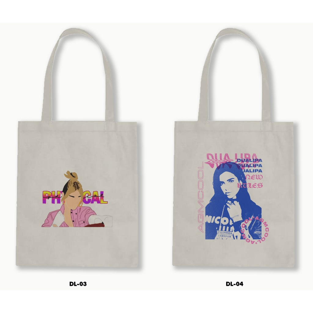 TOTE BAG BLACU - DUA LIPA