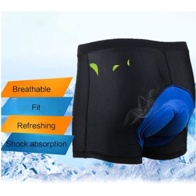 Celana Dalam Sepeda Olahraga Bantalan Gel Empuk Cycling Underwear