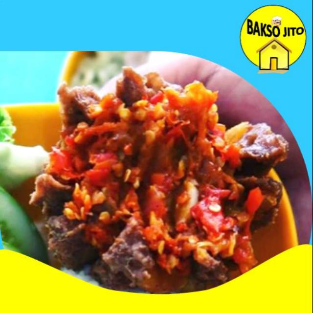 

Bakso Urat Frozen Sambal Penyet, 2 pcs, Bakso Jito, Halal