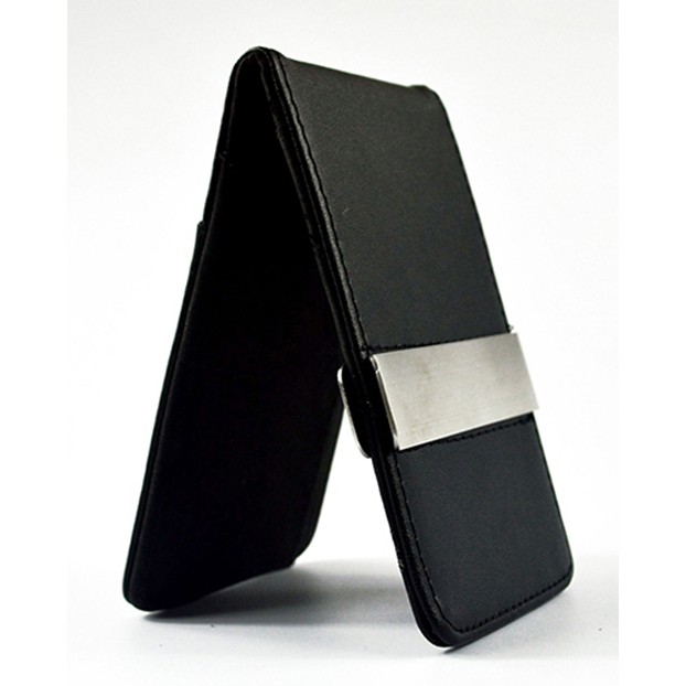 Dompet Money Clip Man wallet Leather Penjepit Uang