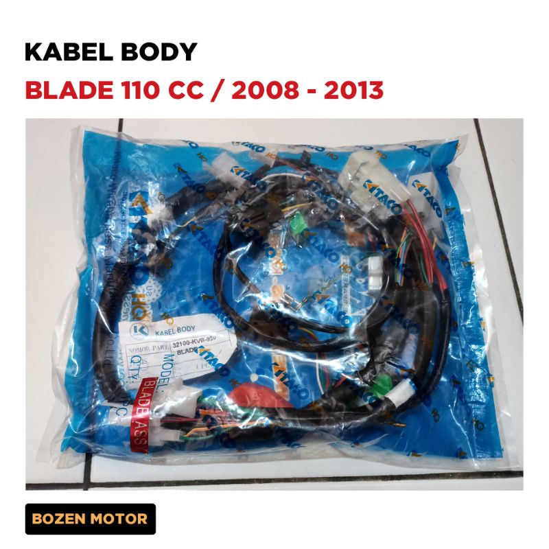 Kabel Body Blade Karbu Lama 110 cc / 2008 2009 2010 2011 2012 2013 / Set / 32100-KWB-920 Kitaco Bodi