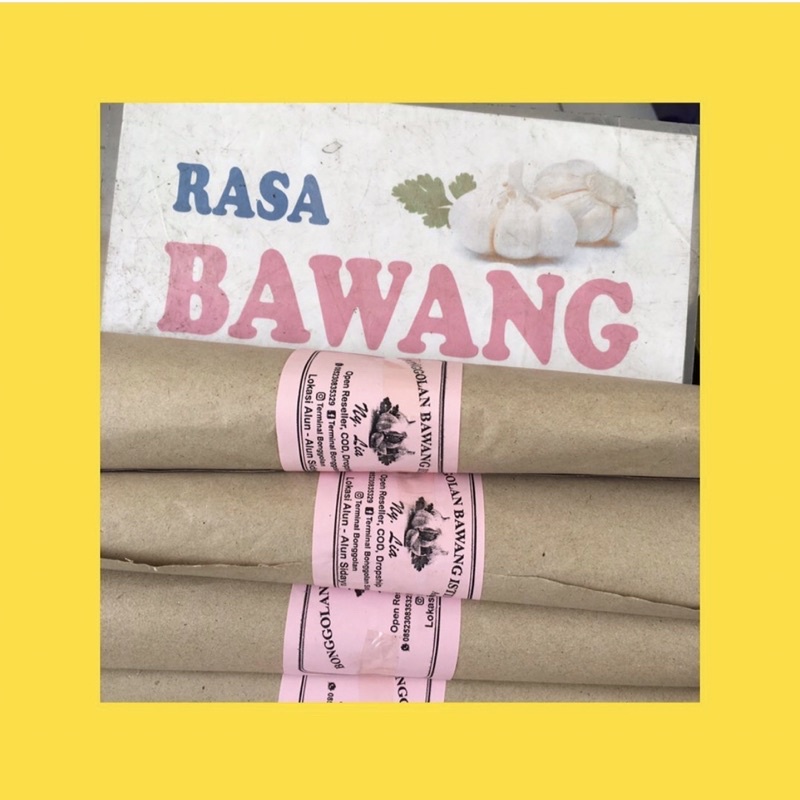 

Bonggolan BAWANG/BAWANG PEDAS