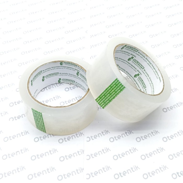

GOLDTAPE LAKBAN 2" - TAPE 2 INCHI 48 MM 60 YARD SELOTIP SOLASI SOLATIP