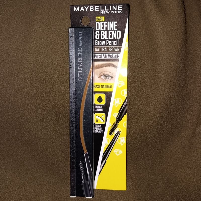 Jual [100 ORIGINAL] Maybelline New York Define & Blend Brow Pencil