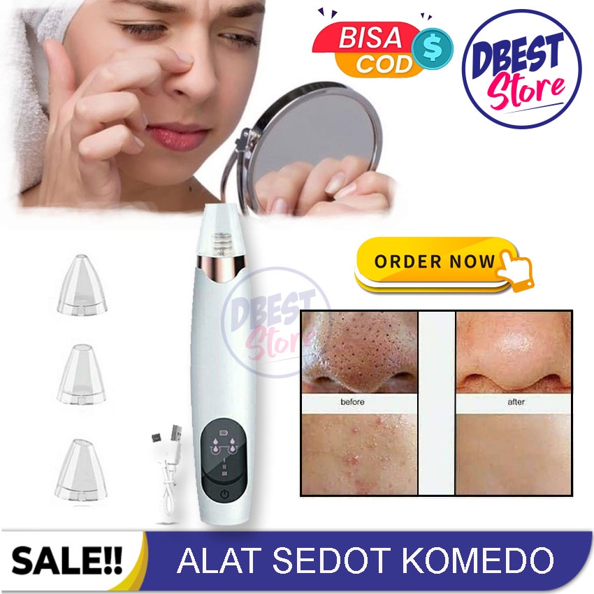 BISA COD - Alat Penyedot Komedo dan Jerawat - Vakum Komedo Pengangkat Komedo dan Jerawat