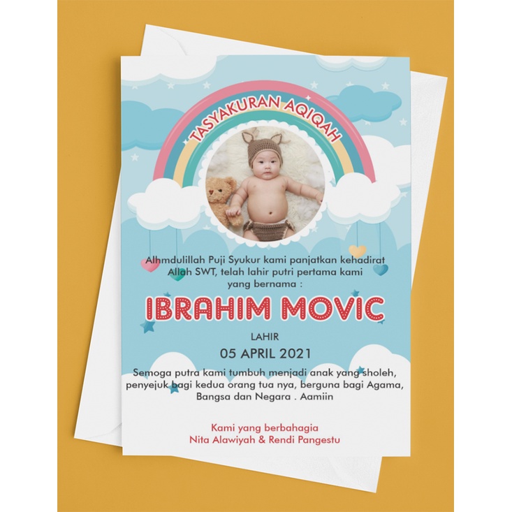 LABEL TASYAKURAN AQIQAH/LABEL NASI BOX AQIQAH/STICKER LABEL AQIQAH-1