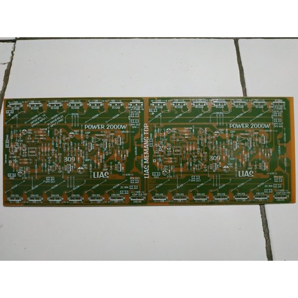 PCB Power Amplifier  BTL Stereo 2000 W 309