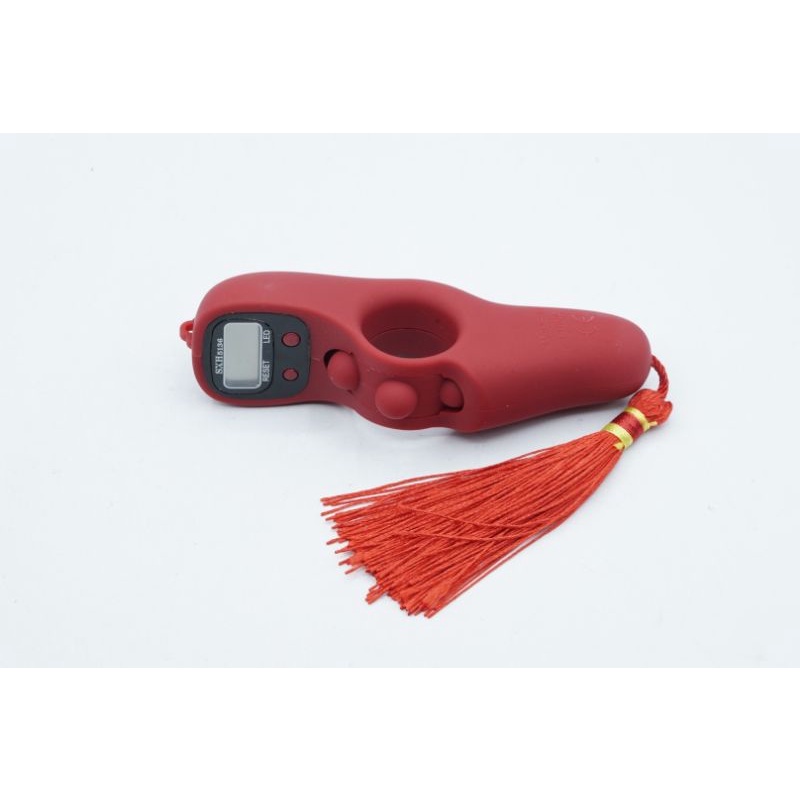 Tasbih Digital Ibadah Doa Zikir Muslim Lampu LED Premium - Merah Red - SXH5136 - SKU 2.012.0081