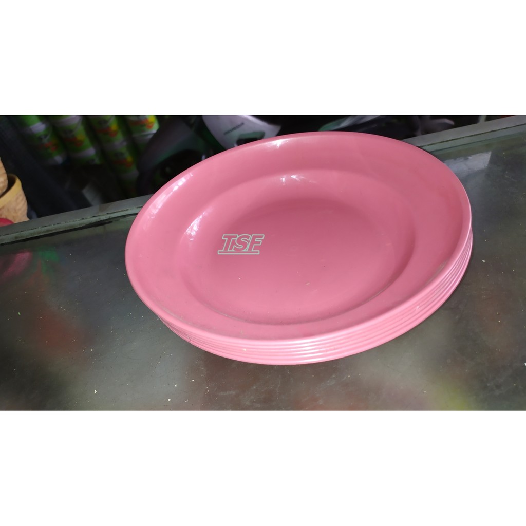 Piring Makan / Piring Sedang / Piring Plastik 3pcs Rp 10.000