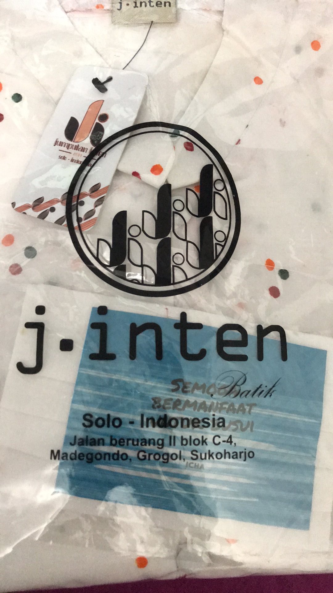 Tunic Batik - Aresha Putih