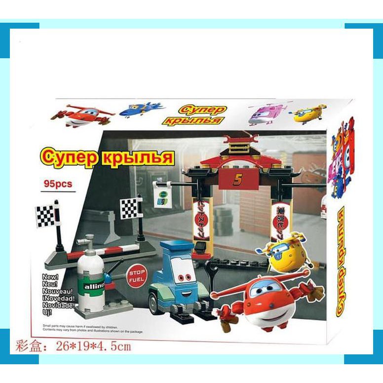 Mainan Edukasi LEGO BLOCKS SUPER WINGS 95PC - Y0355
