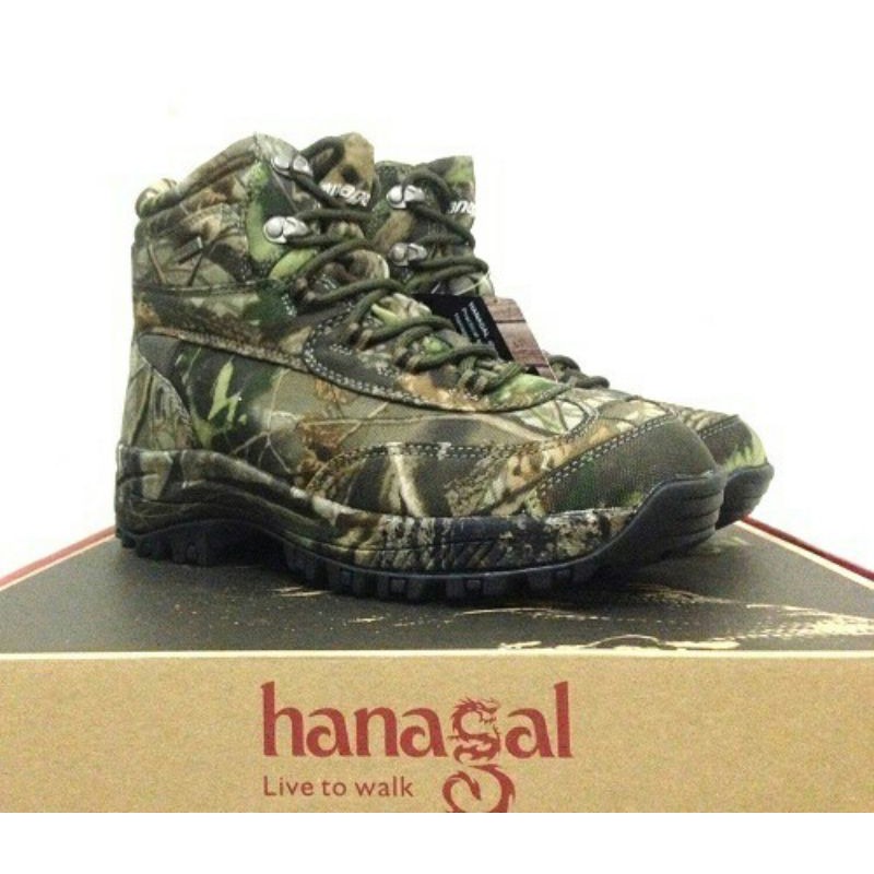 Sepatu Tactical Boots Hanagal Loreng 6inc Sepatu Outdoor original