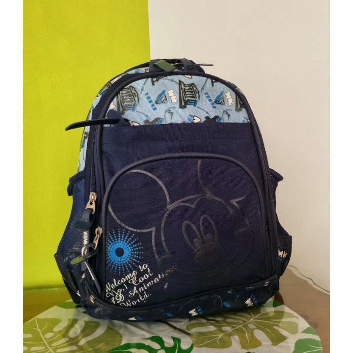 Ransel Sekolah Anak Mickey Mouse Preloved Keren