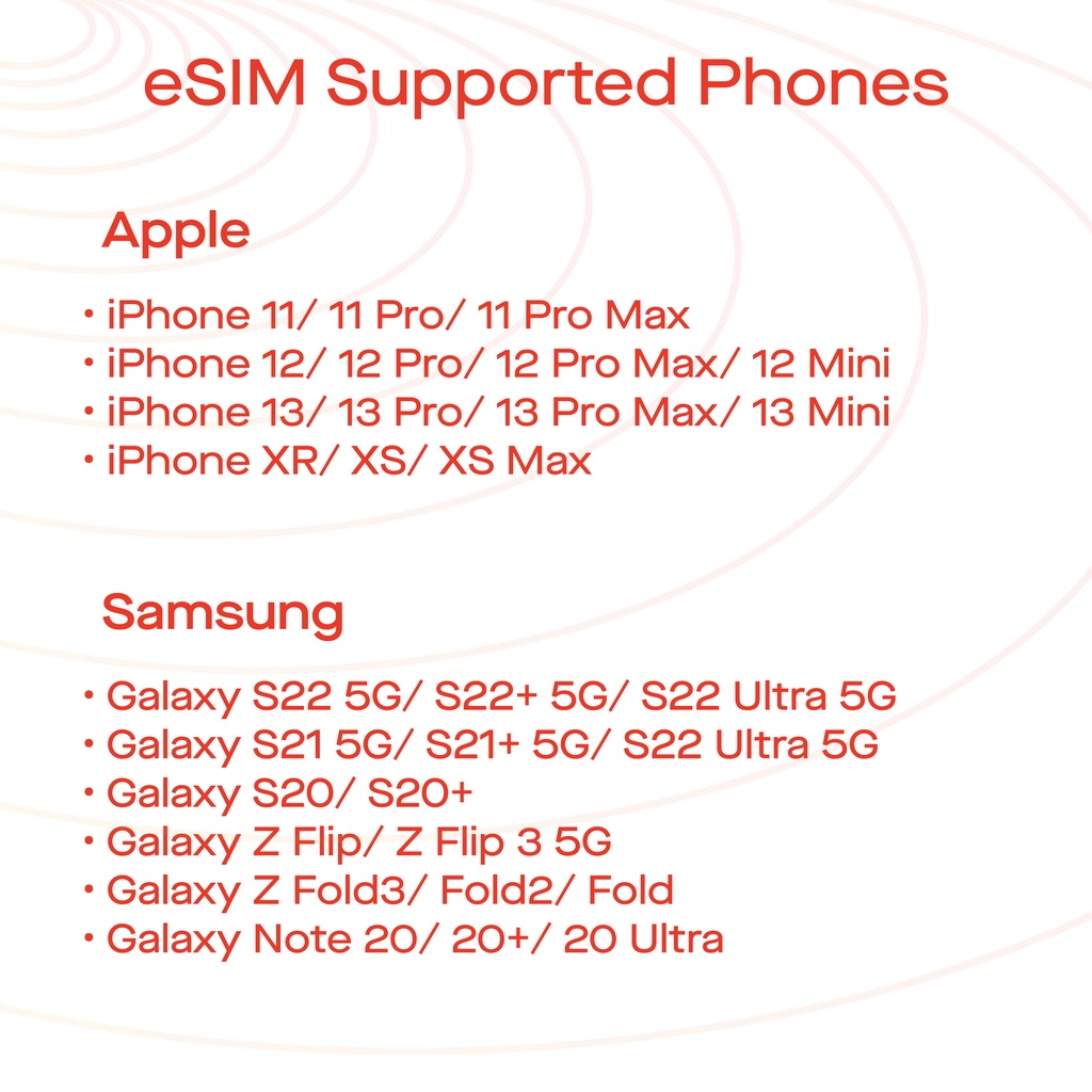 eSIM Thailand Internet Sim (eSIM Bangkok Thailand)