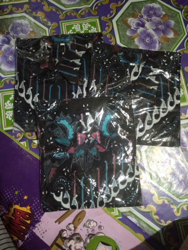 Flash Sale | Kemeja Batik Seno Biru