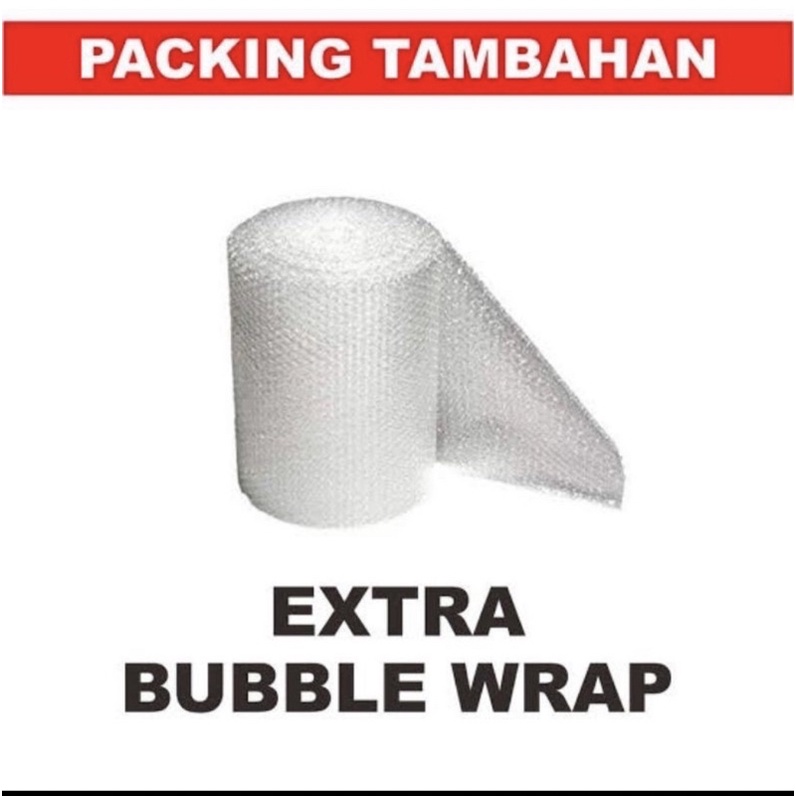 

Tambahan Bubble wrap