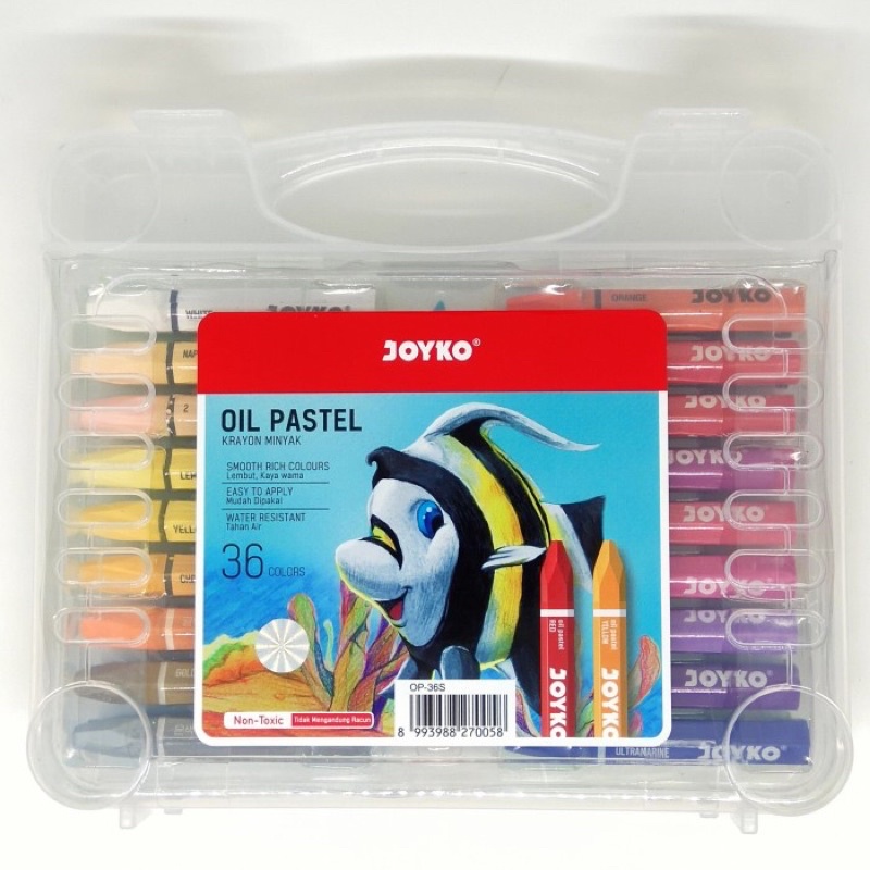 

Crayon Oil Pastel Joyko OP-36S / Krayon Minyak isi 36 warna