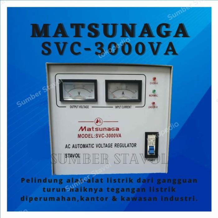 Stabilizer listrik Matsunaga 3000VA - 3000 watt