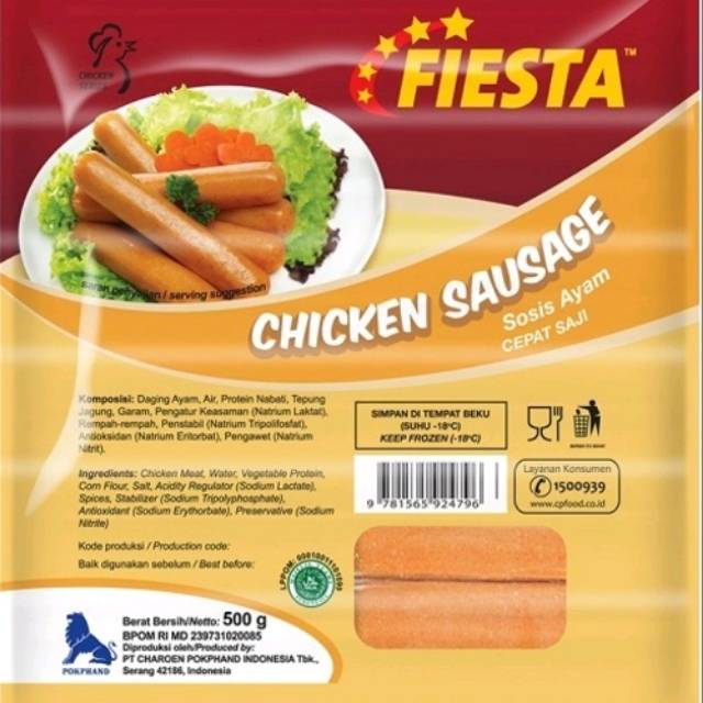 

Fiesta Chicken Sausage 500gr