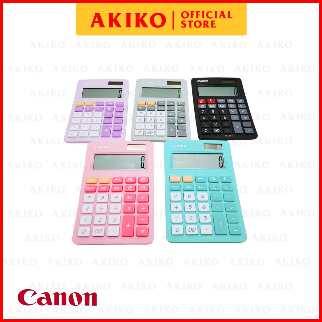 

Canon Calculator AS-120 VII