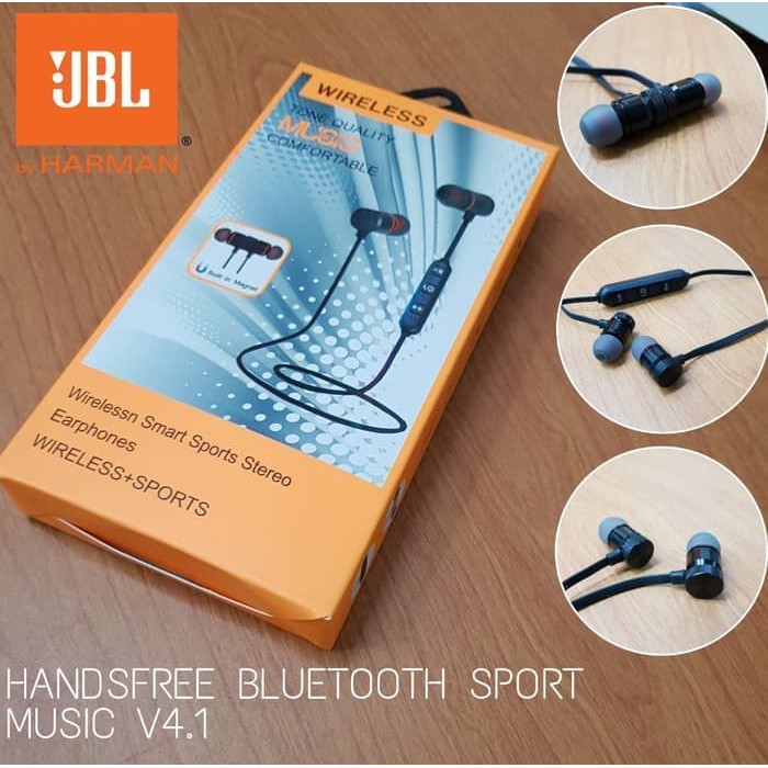 AQ Grosir  [JBL MAGNETIC SPORT] Bluetooth Headset/Handsfree/earphone By Harman K