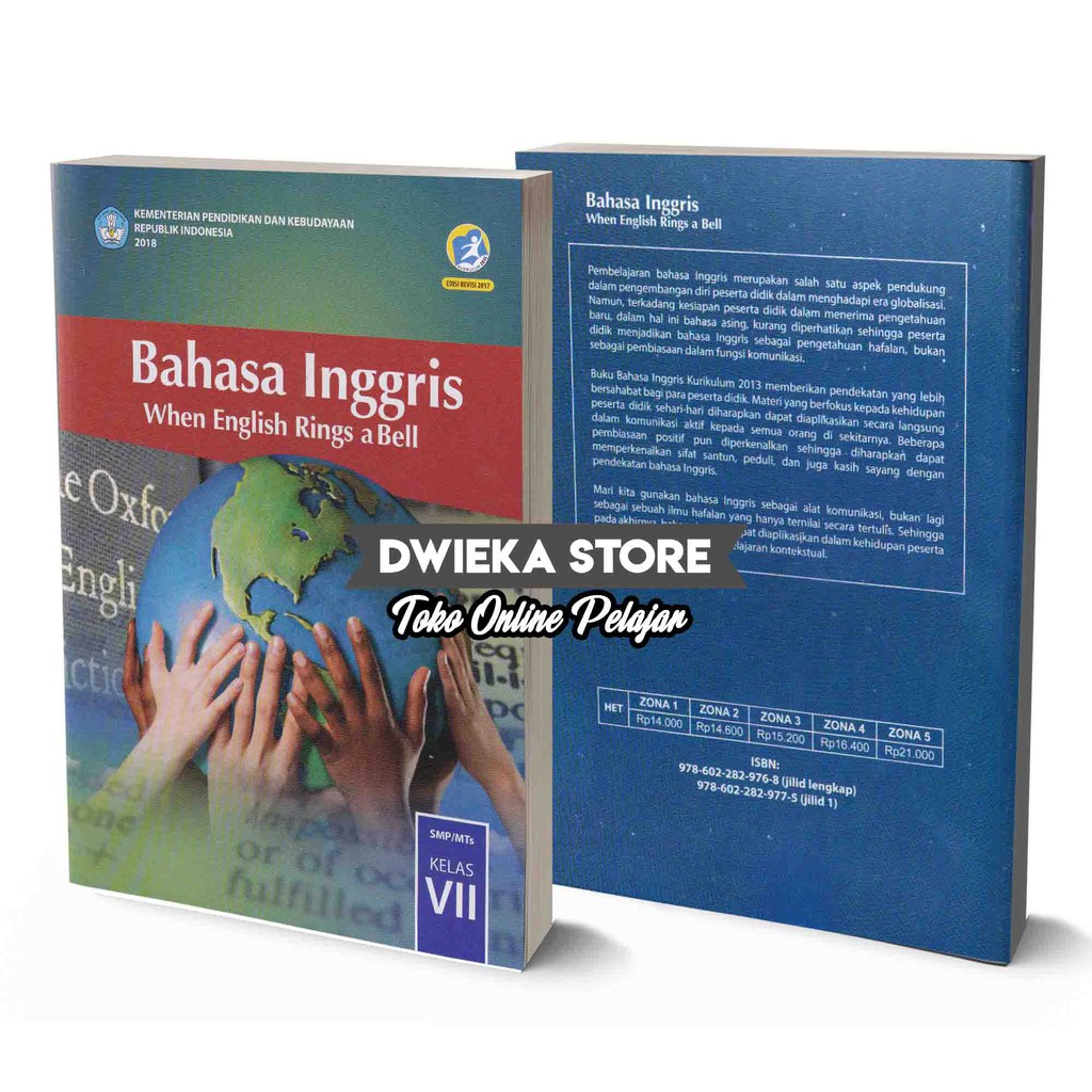 Buku Siswa Bahasa Inggris SMP Kelas 7 Kurikulum 2013 Edisi Revisi 2017-2