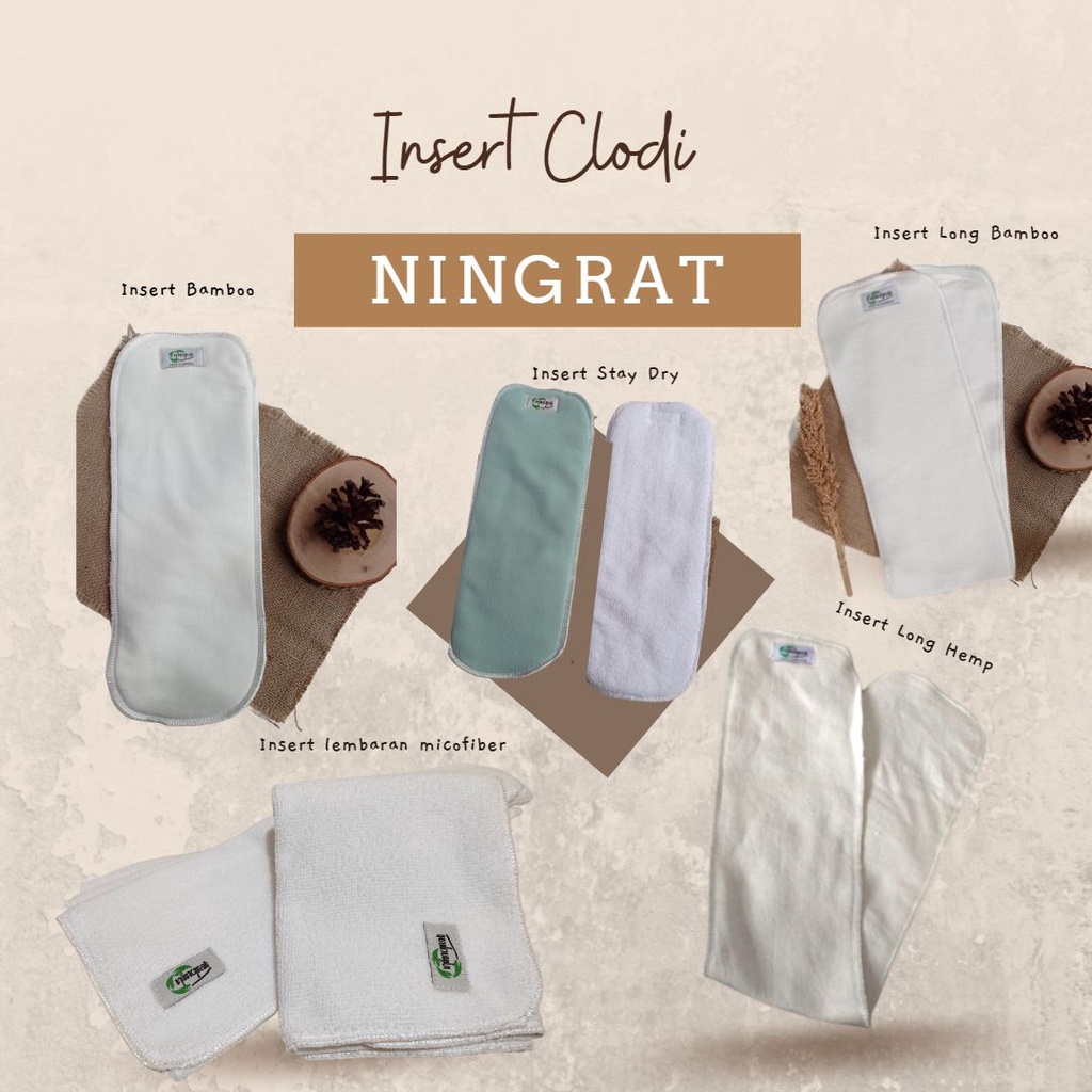 Insert Clodi Ningrat / Insert Tambahan clodi