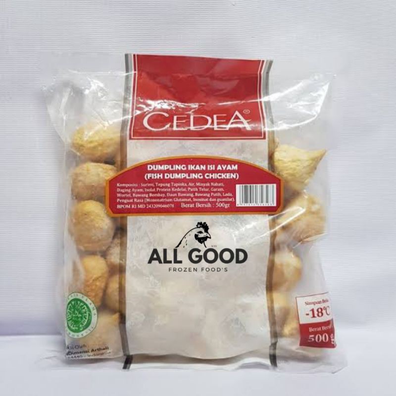 

Dumpling ayam 500gr (Cedea)