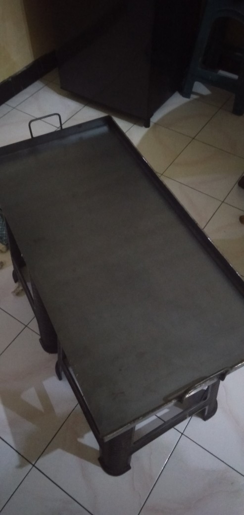 Wajan Roti John Wajan Roti Bakar 80x40 Cm Teppanyaki Cumi Bakar Tebal