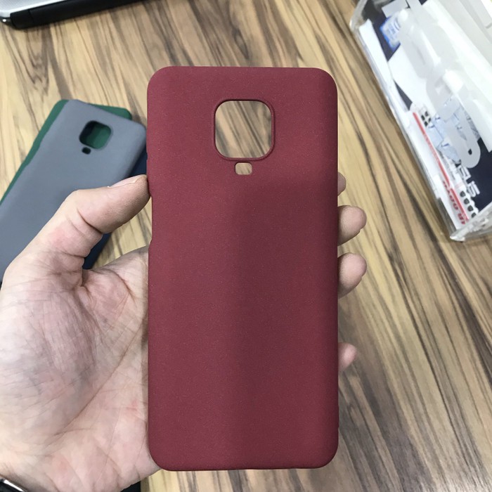 PREMIUM TPU SANDSTONE SOFT JELLY CASE REDMI NOTE 9 PRO/9S