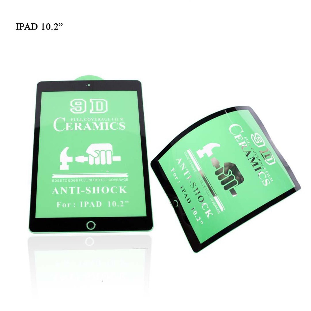 TEMPERED GLASS CERAMIC IPAD TIPE  (  IPAD 10,2&quot;  ) ANTIGORES PELINDUNG LAYAR