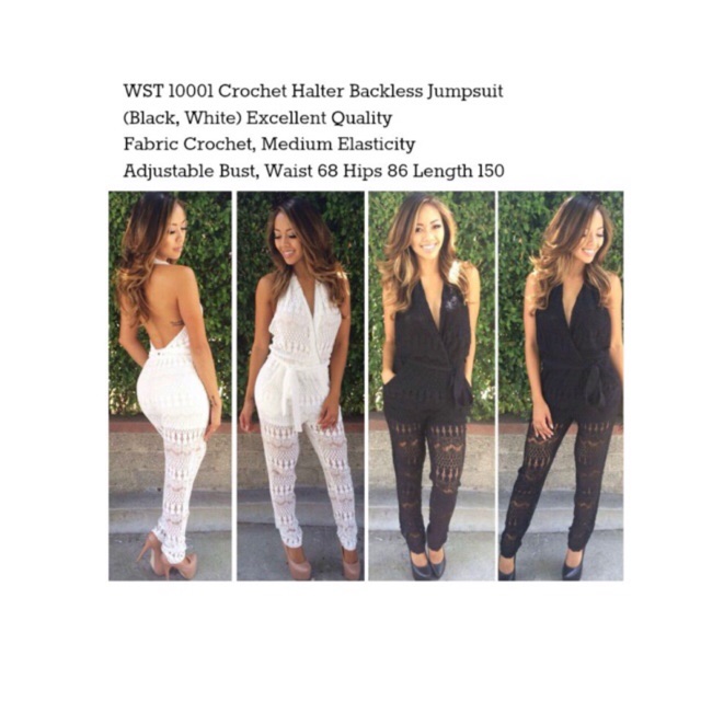 Backless jumpsuit