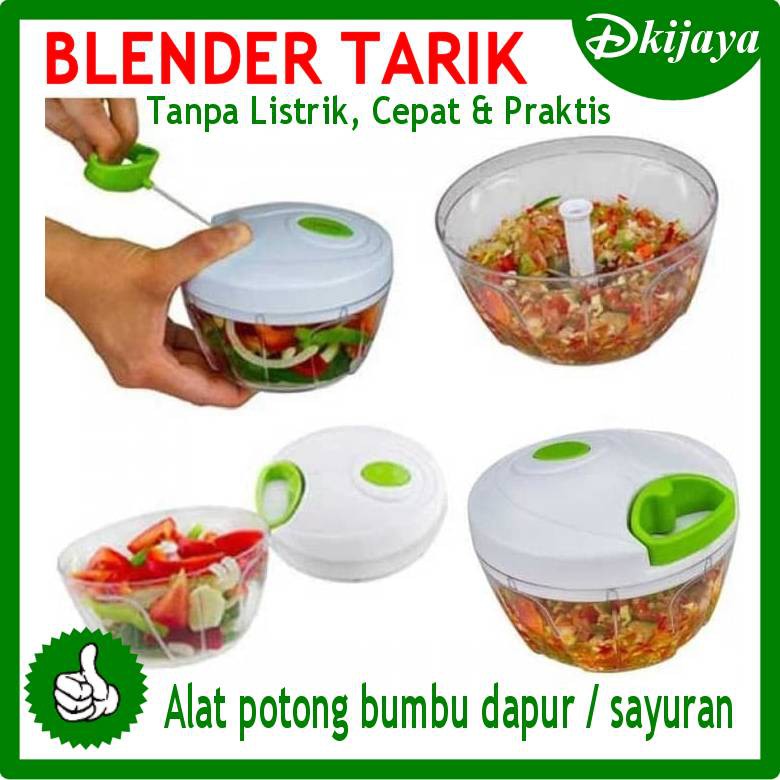 BLENDER BUMBU DAPUR alat pencacah potong sayur buah manual ekonomis Praktis hachoir swift choper