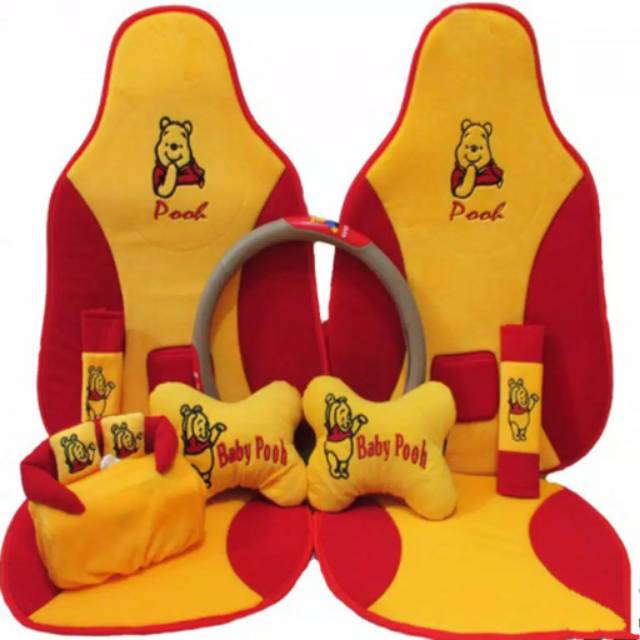 Car set 5in 1/interior bantal set mobil.