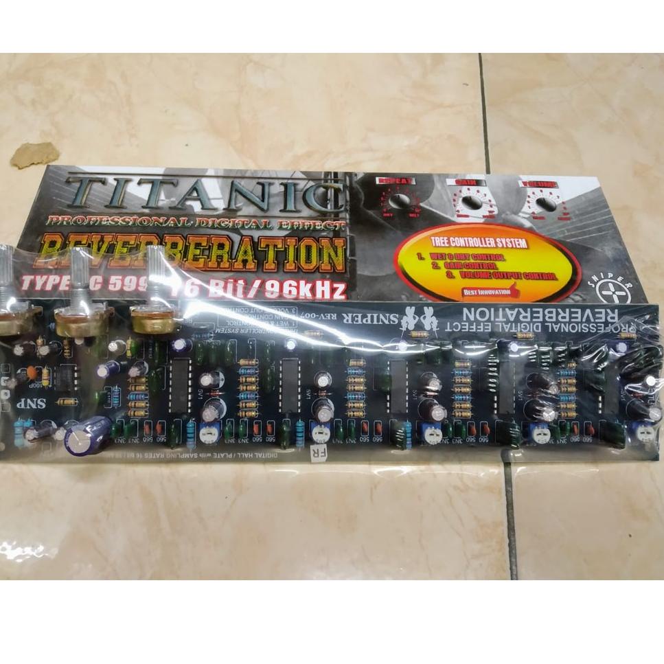 90 © Kit ECHO Reverb 5 IC PT2399 Cess tz♚ [Kirim Langsung]