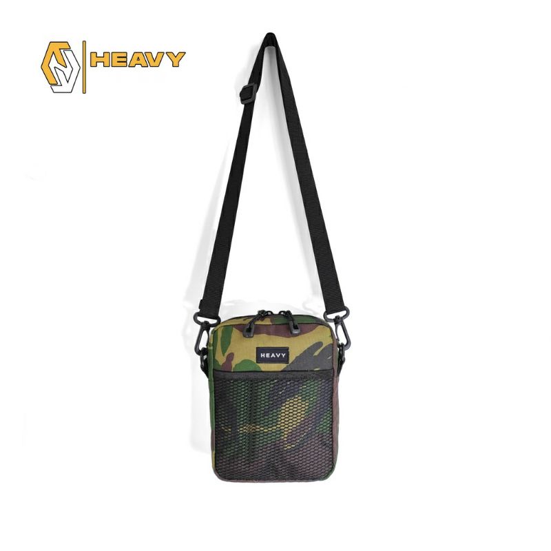 Tas Heavy Elgano Army Series Original Premium Pouch - Slingbag Heavy Casual Bag - Tas Selempang Bahu Pria