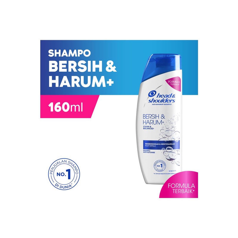Head & Shoulders Shampoo Clean And Balanced 160 ml